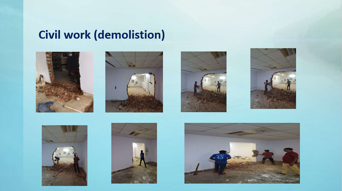 Kandiwali Hospital CSSD — site preparation